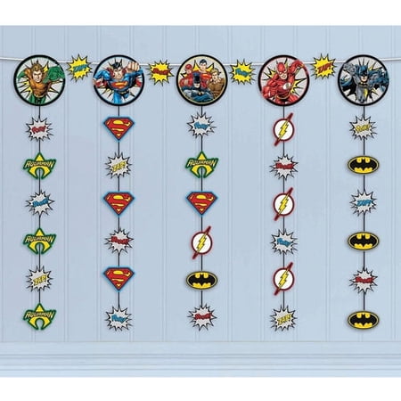 Justice League  Heroes Unite  Hanging String Decorations (5pc) price history on PriceWatchPro