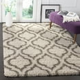 thumbnail image 2 of SAFAVIEH Hudson Louise Geometric Shag Runner Rug, Grey/Ivory, 2'3" x 8', 2 of 5