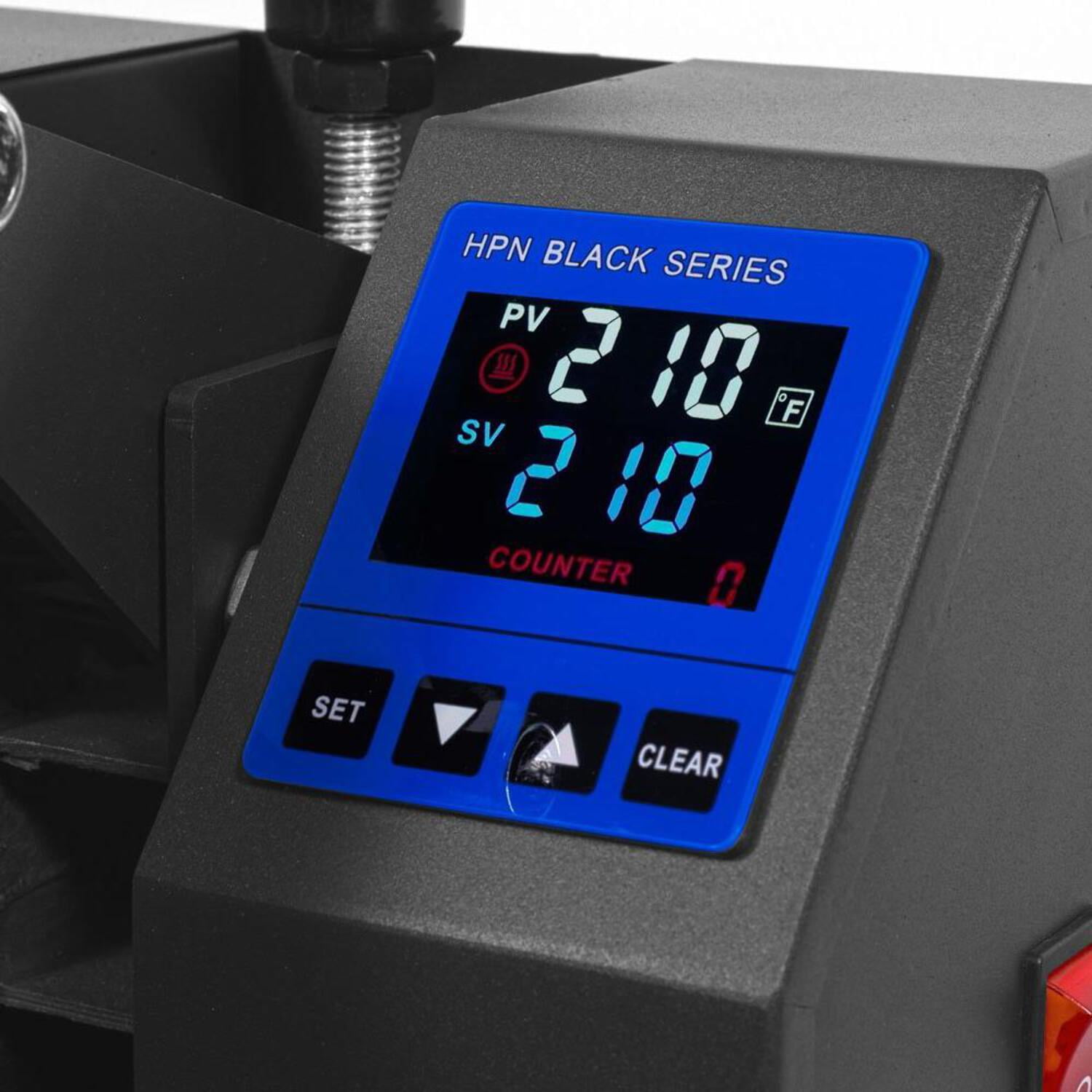 HPN Black Series 16" x 20" Clamshell Heat Press