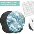 thumbnail image 5 of Mouse Pad with Wrist Rest, Ergonomic Gaming Desktop Mouse Pad Wrist Rest, Comfortable Mousepad for Computer, Laptop, Office, and Home, Non- Base, Waterproof Surface, 5 of 8