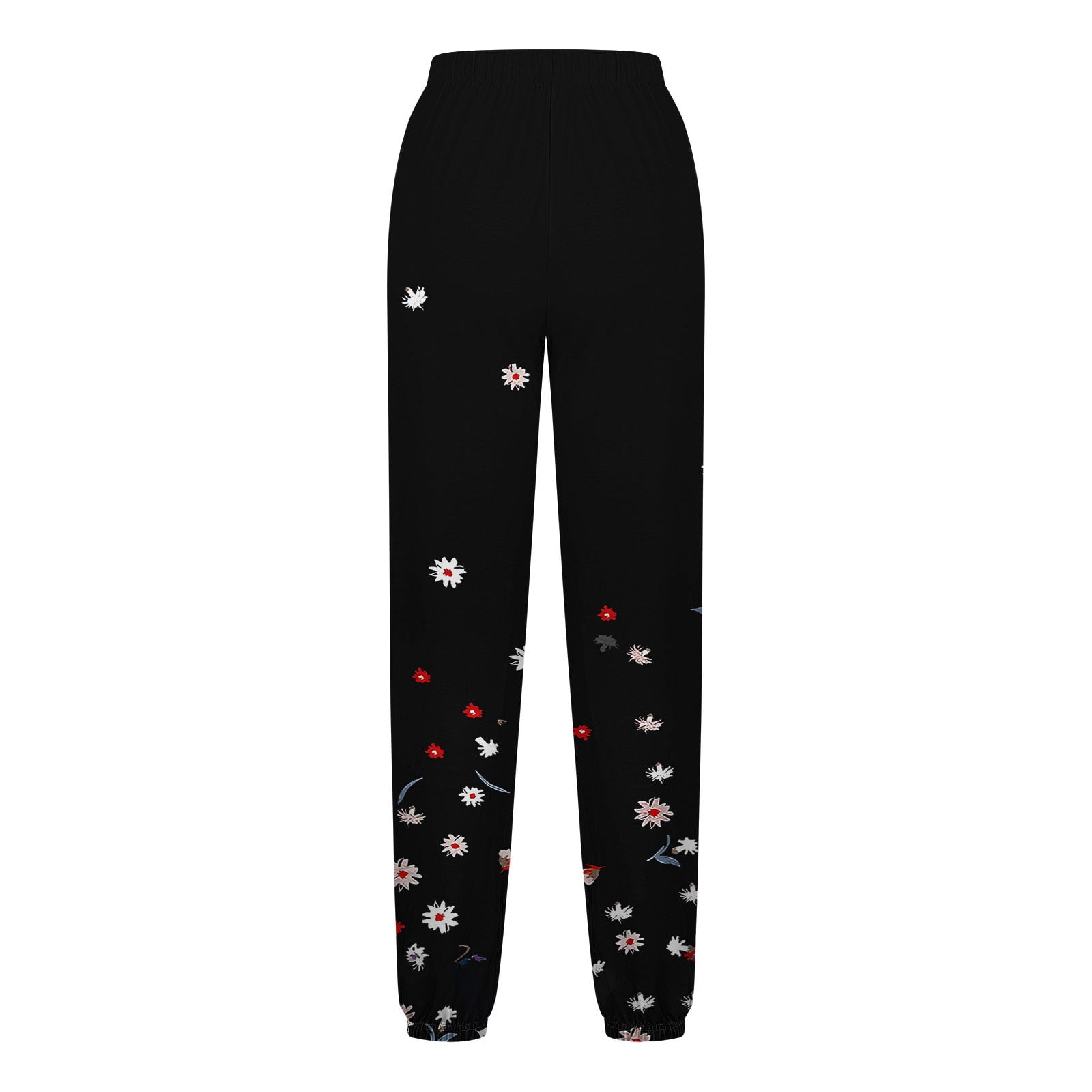 Womens 2025 Trendy Polka Dot Sweatpants Soft Lightweight Joggers Sweatpants Elastic Drawstring Casual Athletic Pants Gym Workout Running Casual Sweatpant with Pockets