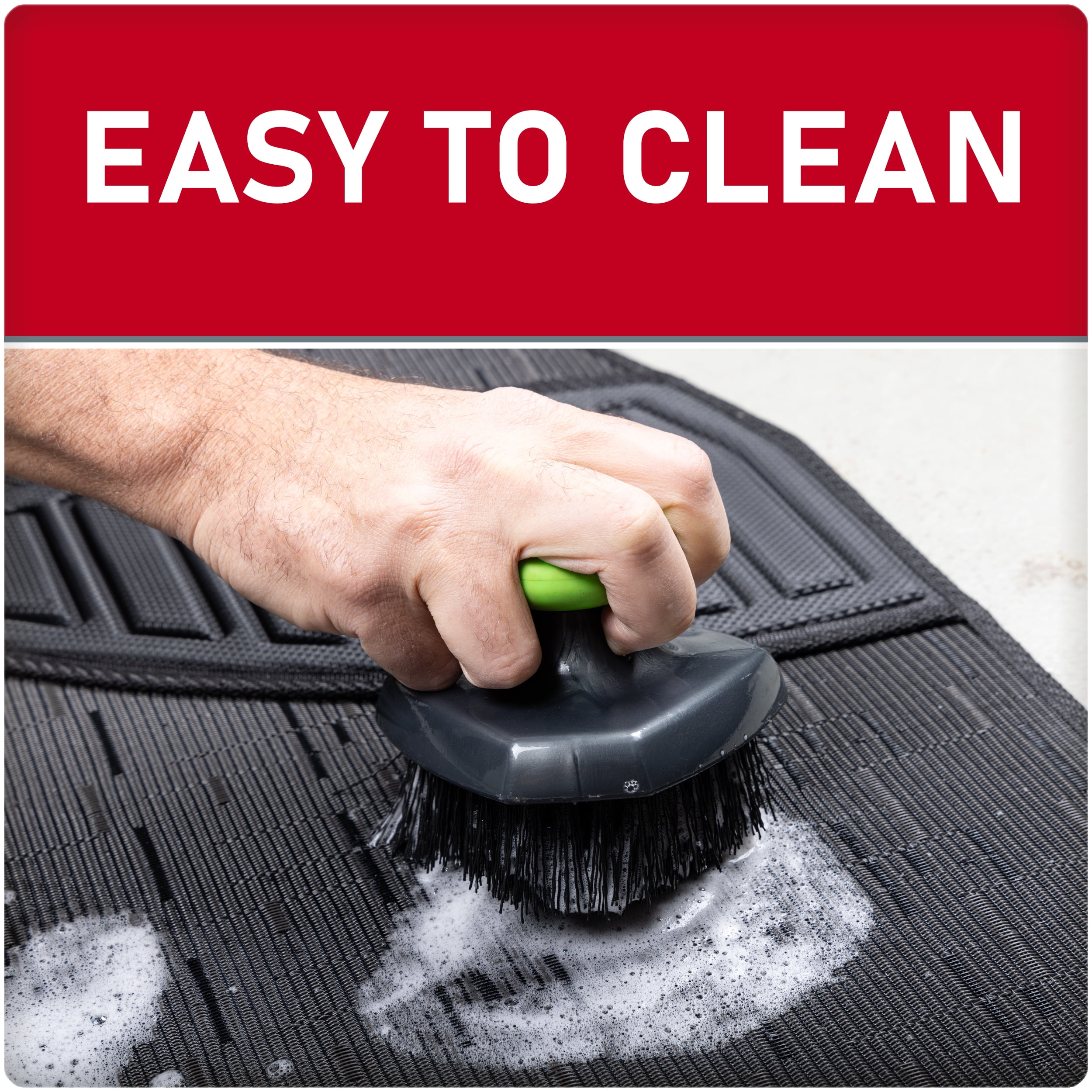 Genuine Dickies 4-Piece Black Enduro Floor Mats