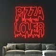thumbnail image 5 of Handmadetneonsign Dripping Pizza Lover Neon Sign, Melting Pizza Neon Light, Pizza Slice Led Light, 5 of 5