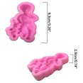thumbnail image 4 of Vikakiooze under $10, Valentine's Day Pair of Silicone Molds Fondant Chocolate Cake Molds, 4 of 9
