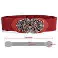 thumbnail image 3 of INSPIRE CHIC Ladies Stretchy Elastic Waist Belts for Dresses, 3 of 7