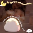 thumbnail image 4 of Rechargeable Nomad Baby Night Light, Cloud LED Children's Night Light w, 4 of 5