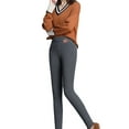 thumbnail image 4 of Yuemengxuan Women Fashionable Simple Style Tights, Applique Pattern High Waist Leggings, 4 of 9