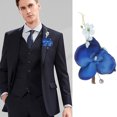 thumbnail image 5 of Ramillete para hombre y mujer, boda, padrino, invitado, ramillete Artificial, boda, cena formal, conjunto de decoración, 5 of 5
