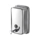 thumbnail image 1 of Wall Mount Manual Pump Soap Dispenser 17 Fl.oz. Stainless Steel Lh-1, 1 of 5