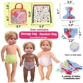 thumbnail image 4 of Set de ropa para muñecas MLCNles Alive Baby de 30 a 40 cm con horquilla y bolsa, 4 of 7