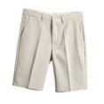 thumbnail image 1 of Pantalones cortos para hombre Pantalones cortos planos de pierna recta Pantalones holgados de color puro Pantalones cortos de moda coreanos de verano Caqui 32, 1 of 8