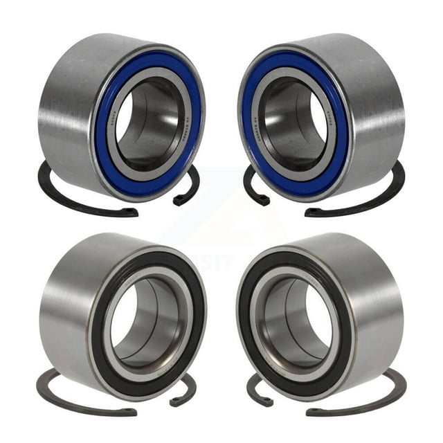 Kugel Front Rear Wheel Bearing Kit for Car 1988 Audi 80 Quattro Non-ABS K70-101133