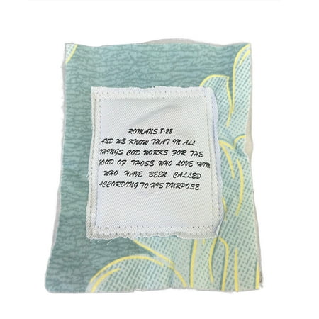 

Prayer Quilt with Cross Inside 3.9 x3.9 Handmade Sew Individually Colorful Quilts Pocket Prayer Quilt Pocket Prayer Cross Mini Scripture Quilts Sympathy Remembrance Christian Gift