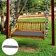 thumbnail image 3 of Cojín para banco al aire libre, tela de poliéster impermeable, cojín para Gris claro SM SunniMix cojín del asiento del banco, 3 of 7