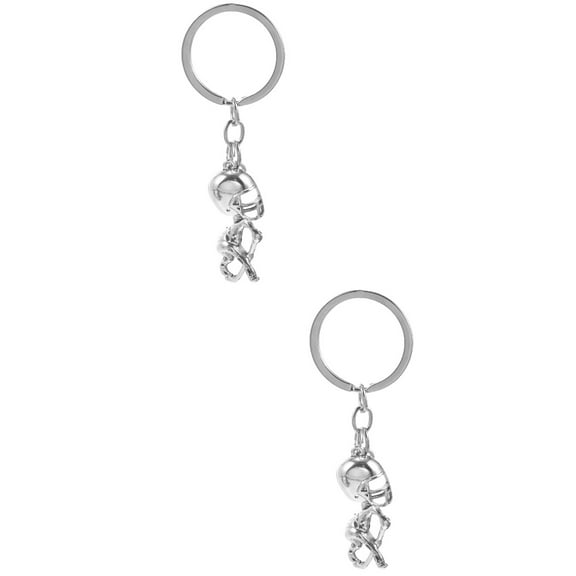 MLINS 2pcs Player Key Ring Backpack Bag Hanging Pendant Decor Gift for Hockey Lovers