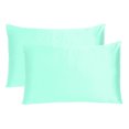 thumbnail image 1 of Oussum Satin Pillowcases 2-Pack for Hair Skin Standard King Queen Bed Pillow Cases Bedroom Online, 1 of 6