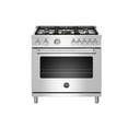thumbnail image 6 of Bertazzoni 36" Master Series range - Gas oven - 5 aluminum burners - LP version - MAST365GASXELP, 6 of 10