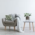 thumbnail image 3 of Stupell Industries Deep Green Succulent Plant Leaves Square Decorative Printed Throw Pillow, 18 x 18,, 3 of 4