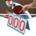 thumbnail image 4 of 3 Digit Flip Scoreboard, Multifunctional Clear Printing Portable Flip Score Keeper  For Volleyball For Table Tennis, 4 of 8