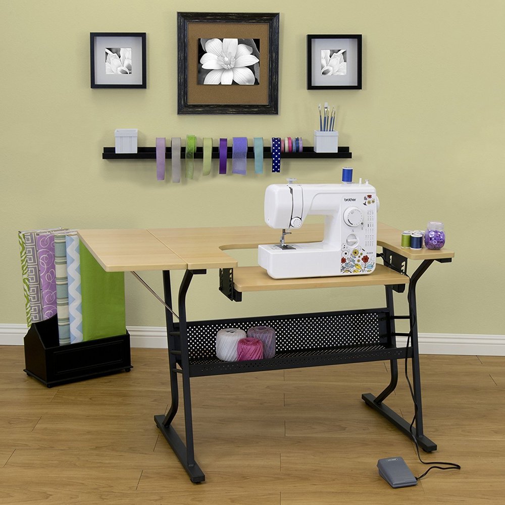 Studio Designs Eclipse Sewing Machine Table Model 13367 - Walmart.com