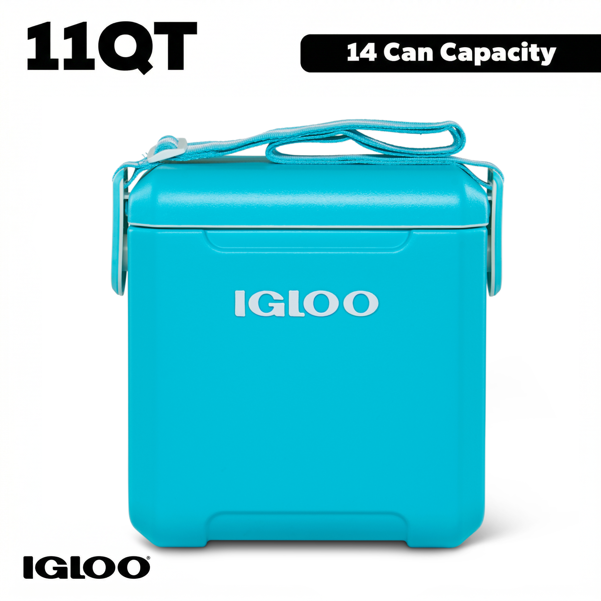 Igloo Tag-A-Long Too 11qt Hard Side Cooler Turquoise