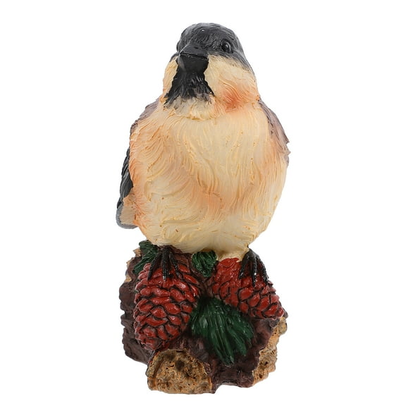 Landscape Ornament Bird Decor Outdoor Bird Statues Cardinal Lawn Ornament Bird Statues for Garden Bird Figurine