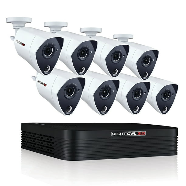 Night Owl 8 Channel 3MP Extreme HD Video Security DVR with 1 TB HDD and