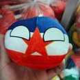 thumbnail image 3 of 70 styles 10cm Country Ball Plush Toys Polandball Pendant Country Balls Countryball Stuffed Doll Toy Christmas Gift for Kids, 3 of 5