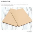 thumbnail image 4 of SEWACC 150 Sheets Rectangular Khaki Kraft Paper Vintage Stationery for Writing Letters and Notes, 4 of 8