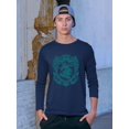 thumbnail image 2 of Skateboarder Crest Graphic Graphic - Men's Long Sleeve, 2 of 4