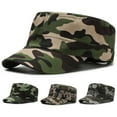 thumbnail image 2 of NUZYZ Camouflage Baseball Cap Unisex Lightweight Anti-UV Sun Protection Portable Summer Flat Hat Outdoor Training Hiking Sport Cap Adult Soldier Hat, 2 of 8