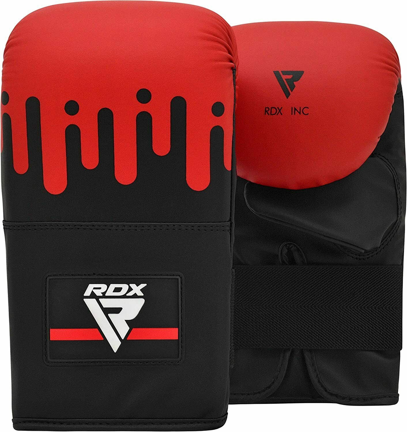 RDX Punching Bag Unfilled Anti Swing Set Kick Boxing MMA Training Gloves Heavy Punching Mitts Hanging Chain wall Bracket Muay Thai 4PC Martial Arts 4FT 5FT