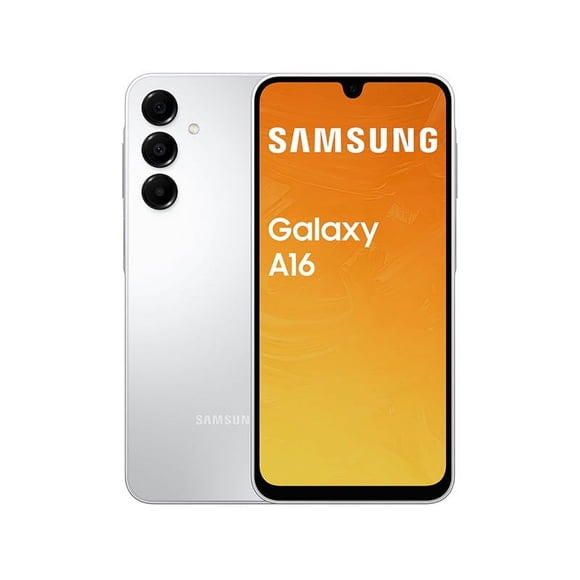 Refurbished Samsung Galaxy A16 4G LTE Smartphone, 6.7-inch Super AMOLED Display, 128GB Storage, 4GB RAM, 50MP Triple Camera, Dual SIM, Gray