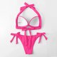 thumbnail image 5 of Traje de baño de 2 piezas para mujer, trajes de baño para mujer, bikini de moda para mujer, conjunto de traje de baño con relleno y efecto push-up., 5 of 6