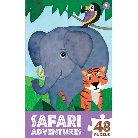 MasterPieces Kids Value Jigsaw Puzzle - Safari Adventures 48 Pieces