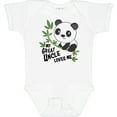thumbnail image 3 of Inktastic My Great Uncle Loves Me Cute Panda Boys or Girls Baby Bodysuit, 3 of 5