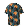 thumbnail image 2 of Haiem Owls In Cartoon Style Men's Casual Shirts Short Sleeve Button Down Shirts Fashion Textured Summer Beach Shirt-Medium, 2 of 7