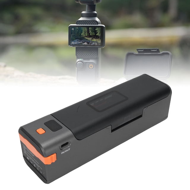 Camera Charging Case, Portable Camera Power Bank Charger 20W Hot Swapping for Travel