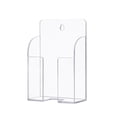 thumbnail image 1 of Remote Control Holder Wall Mount Bedside Shelf Acrylic with Charging Holes, Box Organizer Racks Bracket Phone Holder Stand for Couch Bed Home, 1 of 9