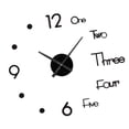 thumbnail image 3 of 2Pcs Creativo DIY 3D Metal Mano Relojes De Pared Relojes Decoraciones Para, 3 of 9