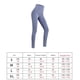 thumbnail image 2 of Pantalones de yoga elásticos Pantalones deportivos delgados Levantamiento de cadera de cintura alta, Azul, S Vogacara AP1024-05B, 2 of 7