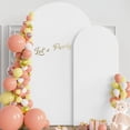 thumbnail image 4 of Cubierta del de la Boda, Soporte Telón Fondo para Decoración Banquete Ceremonia Fiesta Cumpleaños con 100 Globos (), 4 of 5