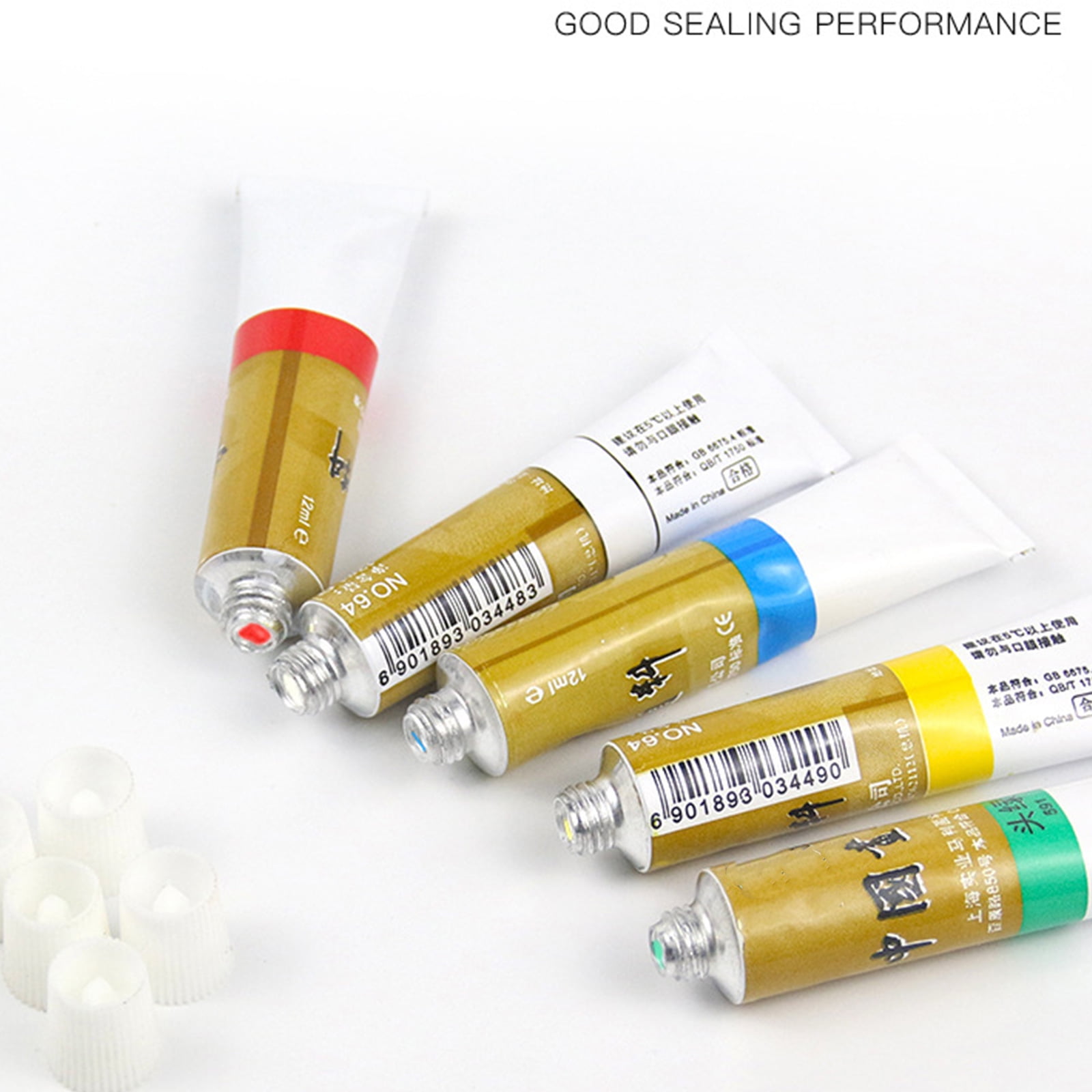 Partygee 12/18/24/36 Colors 5/12ml Chinese Painting Pigment Watercolor Paint Drawing Tools for Artist Students