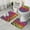 Colorful And Black-1, variant on Gold and Black Of Leopard Print Bathroom Rugs Sets 3 Piece,Toilet Cover Set,Absorbent Non Slip Bathroom Mats Sets with U-Shaped Contour Rug Toilet Rug Set