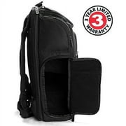 Professional Gear Backpack for Cameras , Laptops and Accessories by USA Gear - Works with Canon , Fujifilm , Sony and Many Other DSLR , Mirrorless & Instant Cameras