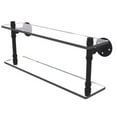 thumbnail image 3 of Pipeline Collection 22 Inch Double Glass Shelf, 3 of 7