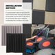 thumbnail image 4 of 12 Pcs Acoustic Foam Board,Studio Wedge Tile,Acoustic Foam Soundproof Pyramid Studio Treatment Wall, 4 of 5