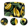thumbnail image 2 of Waterproof PVC Cosmetic Storage Bag with Zipper, Lightweight, Large Capacity, Printed Design - Makeup Organizer Travel Bag for Ladies and Girls to Go Out and Travel, 2 of 6