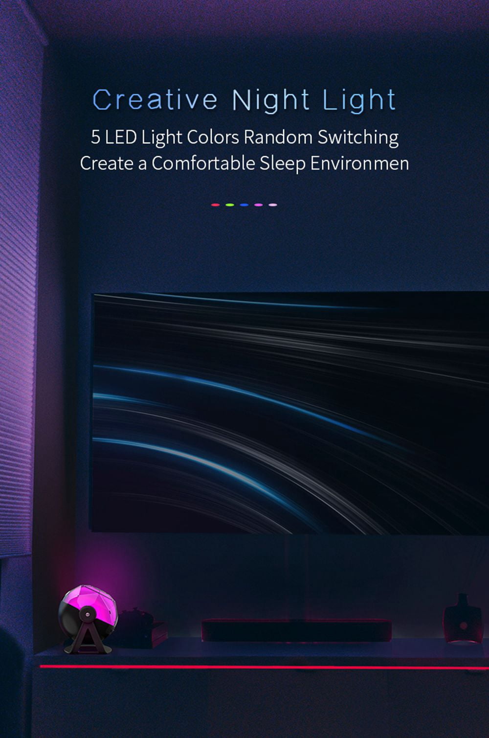 Indoor Atmosphere Light Ornament Starry Sky Light