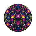 thumbnail image 3 of Spare Tire Cover, Colorful Mexican Wheel Cover Tire Covers for Trailers Car Truck Camper Universal Tire Covering Fits Diameter 15 inch, 3 of 7